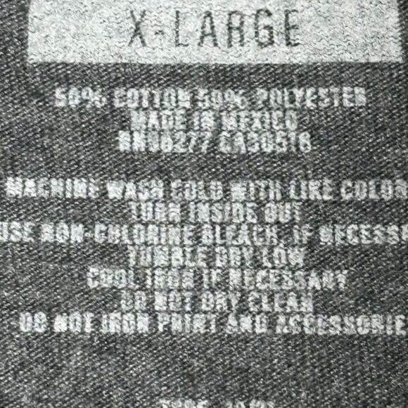 Vans SASQUATCH T Shirt Happy Holidays Van Doren Collection Christmas Sz XL GREY - Picture 7 of 9